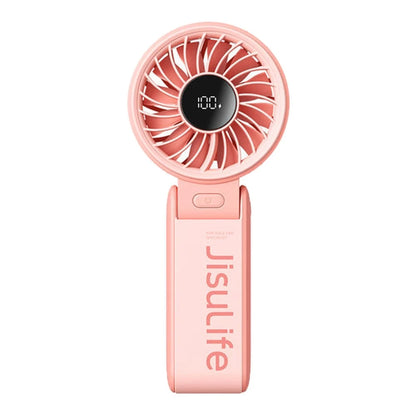JisuLife Foldable LED Display Fan – Power, Style, and Portability